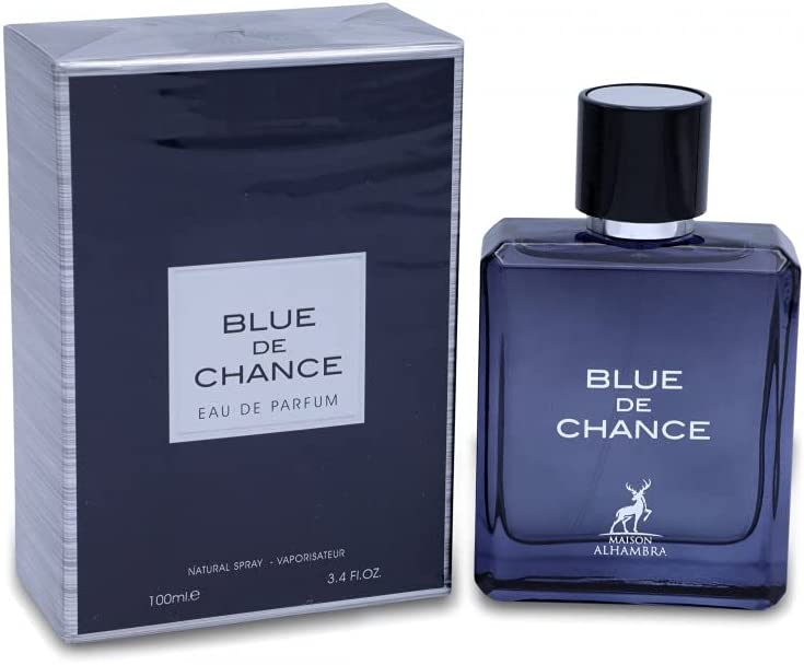 Blue De Chance EDP Perfume By Maison Alhambra 100 ML:🥇Super Rich  Fragrance🥇